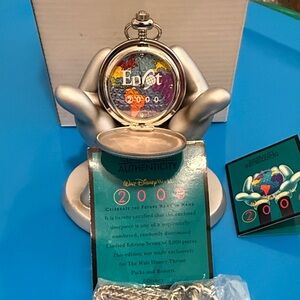 Limited edition, Disney Epcot 2000 pocket watch set